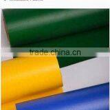 PVC coated tarpaulin for transparent