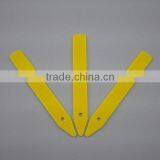 4 Inch Yellow Gardening Plastic Plant Tag Plant Label Growing Marker thumbnail-3