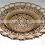 GLASSWARE PLATE 9" thumbnail-1