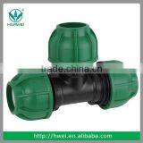 Manufacturer Quality Equal Tee Compression PP Pipe Fitting