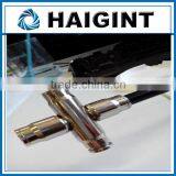 TY1730 Haigint High Pressure Copper Push-in Cross Connector Brass With Nickel Plated for Nylon Tubing and Stainless Steel Tubing thumbnail-3