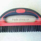 Two-color Soft Grip Wire Brush Round Handle thumbnail-2