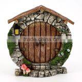 Custom Charming Resin Round Gnome Garden Miniature Fairy Door thumbnail-1