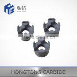 Tungsten Carbide 4 Way Swirl Chamber Threading Nozzle Used for PDC Bit thumbnail-1