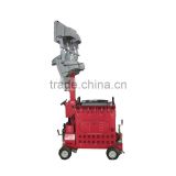 4.2kva Water cooled diesel mobile lighting tower generator 4CL1600