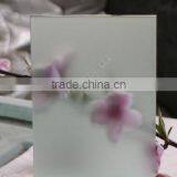 3-12mm Light Green Acid Etched Glass thumbnail-1