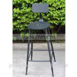 Furniture Metal Bar Stool Seat Chair Industrial Vintage Classic Style thumbnail-1