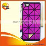 Hot Sell Silicone Case for Iphone5/5s/4s Fashion Tartan Design thumbnail-1