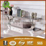 E388 Simple Design Metal Stainless Steel tv Stand thumbnail-1