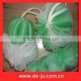 Light Green Flower Petaling Bath Sponge Loofah thumbnail-3