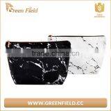 Fashion Washable Kraft Paper Marble Cosmetic Bag Travel Plain Toiletry Makeup Bag for Women thumbnail-4