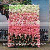 SJLJ01136 Hand Make Artificial Flower Wall as Wedding Decoration Backdrop thumbnail-1