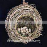 Handmade Dry Branch Artificial Hanging Bird Nest thumbnail-5