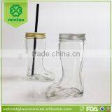 Customized Boots Mason Jar Beverage Use Colored Boots Bottle thumbnail-2