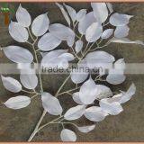 Fabric Material Artificial White Ficus Branch thumbnail-2