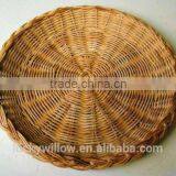 Vintage Wicker Paper Plate Holder thumbnail-3