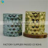 Large Hurricane Glass Candle Holders thumbnail-1