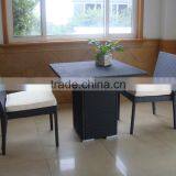 Customized Design Outdoor Rattan Dining Set With Rectangle Table thumbnail-3