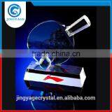 Jingyage Sport Crystal Award Tennis Crystal Trophy Souvenir Gift Tennis Crystal Plaque thumbnail-1