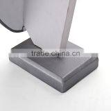 Grey Leather Neck Stand Jewelry Display Stand thumbnail-4