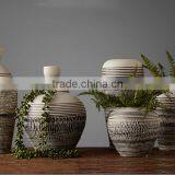 Home Decoration China Antique Ceramic Flower Vase thumbnail-1