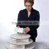 Retail Shop 5 Tiers Cardboard Stand Cake Display thumbnail-4