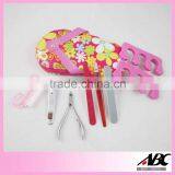 Colorful Pouch 8pcs Girls Manicure And Pedicure Set thumbnail-1