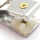 Nickel Plate 1 Inch Fashion High Quality Metal Suspender Clip With Plastic Teeth Inside for Garment thumbnail-4