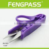S8-1023 4-3/4" 2Cr13 Stainless Steel Blade With Plastic Handle Thead Scissors thumbnail-3