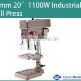 1100W 20" Industrial Bench Drill Press 3-16mm Chuck 5 Speed BM20166 thumbnail-1