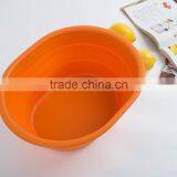 Silicone Folding Pots Vegetables Wash Basin Foldable Bowl Camping Tools thumbnail-6