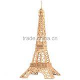 Children's Wooden Environmental 3d Puzzle Toys ,Eiffel Tower 3 d Wooden Puzzles Fancy Toy thumbnail-2
