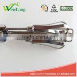 WCE334 Stainless Steel Easy-to-use Rotary Egg Beater Whisk With White Handle thumbnail-3