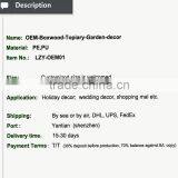 OEM Artificial Boxwood Classical Topiary Combination Landscape Garden Decoration thumbnail-2