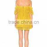 Women Fashion off Shoulder Lace Dress Summer Holiday Dress Women Casual thumbnail-2