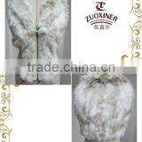 2013 Ladies Fashion Print Fur Vest thumbnail-1