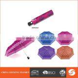 Sunning Rain 3 Folding Auto Open Umbrella for Lady thumbnail-1