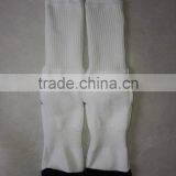 White Blank Polyester Socks for Sublimation With Black Heel and Toe thumbnail-4