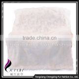 CX-D-125 100% Natural Real Patchwork Fox Fur Wholesale Fox Fur Carpet Rug thumbnail-3