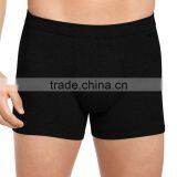 Fashion Blank Black Mens Boxer Shorts Mens Trunks Men Boxer Brief thumbnail-1