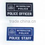 Custom Logo Machine Embroidered Name Badges for Garment