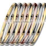 6 MM, Gold Plated Bangle, Machine Cut Bangle, Fashionable Bangle, Designer Bangle. thumbnail-4