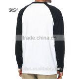 Latest Man T-shirt Blank Soccer Raglan 100% Cotton Bomber T-shirts thumbnail-2