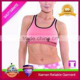 Top Quality Gym Wear 88% Nylon 12% Spandexbra/ Sexy Fitness Yoga Bra for Women thumbnail-3