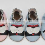 Fancy Handmade Skidproof Soft Sole Leather Baby Shoes thumbnail-4