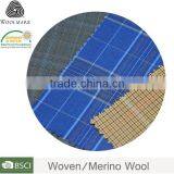 Soft Dyed Polyester Woven Fabric Wool Tencel Fabric Wholesale thumbnail-2