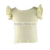 2015 Wholesale Cotton Kids t Shirt School Uniform Skirt Childrens Ruffle Clothes thumbnail-4