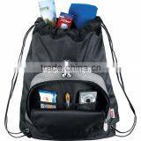 Slazenger Turf Series Drawstring Sportspack - Open Main Compartment With Cinch Top and Comes With Your Logo. thumbnail-3