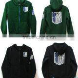 Walson Attack On Titan Anime Survey Legion Hooded Sweatshirt Cosplay Hoodie Coat Jacket thumbnail-1