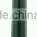 Custom Silver Metal Type Metal Shoe Horn in Leather Bag